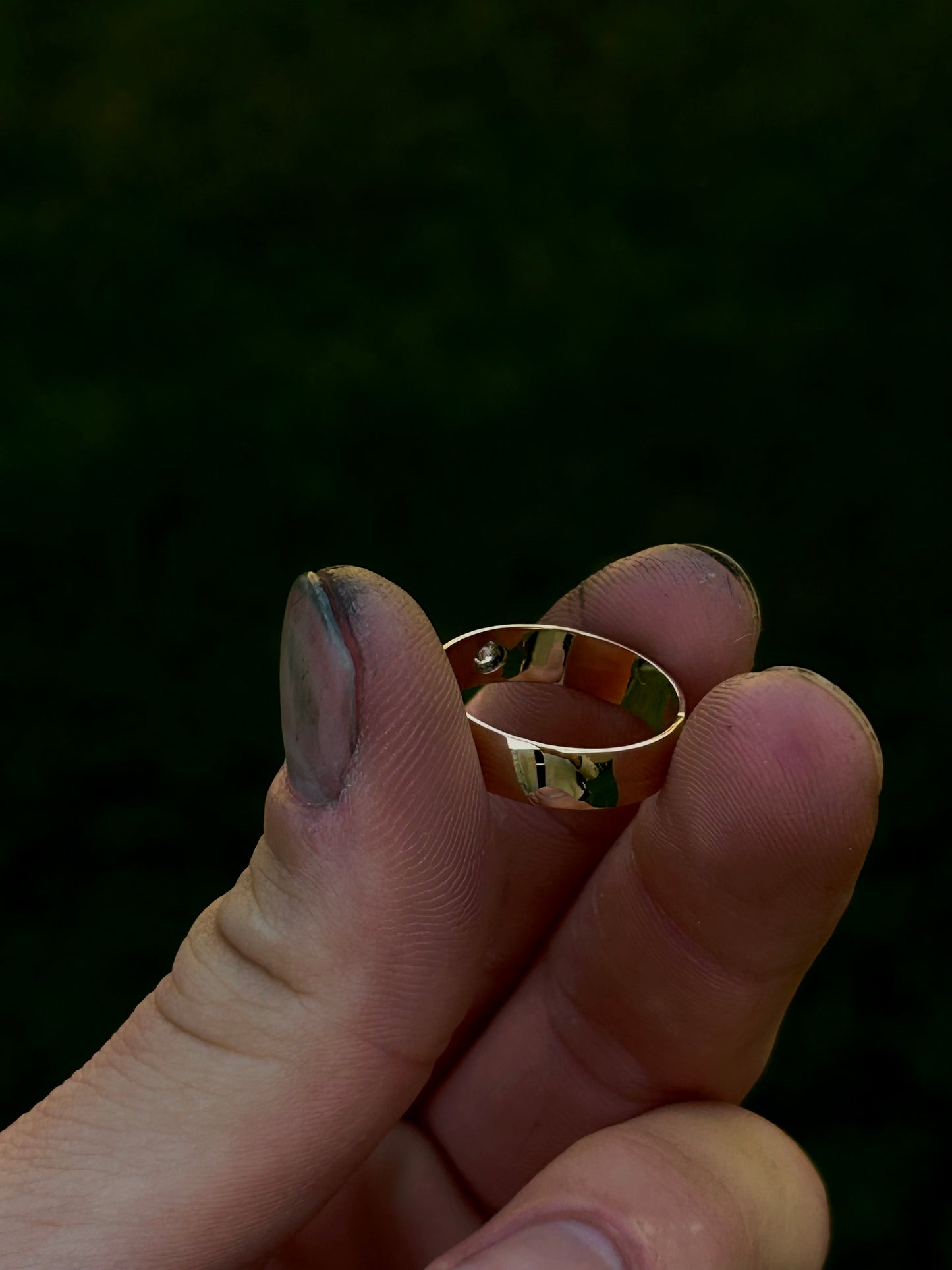 MON BEAU - 10k Gold Men’s Diamond Ring