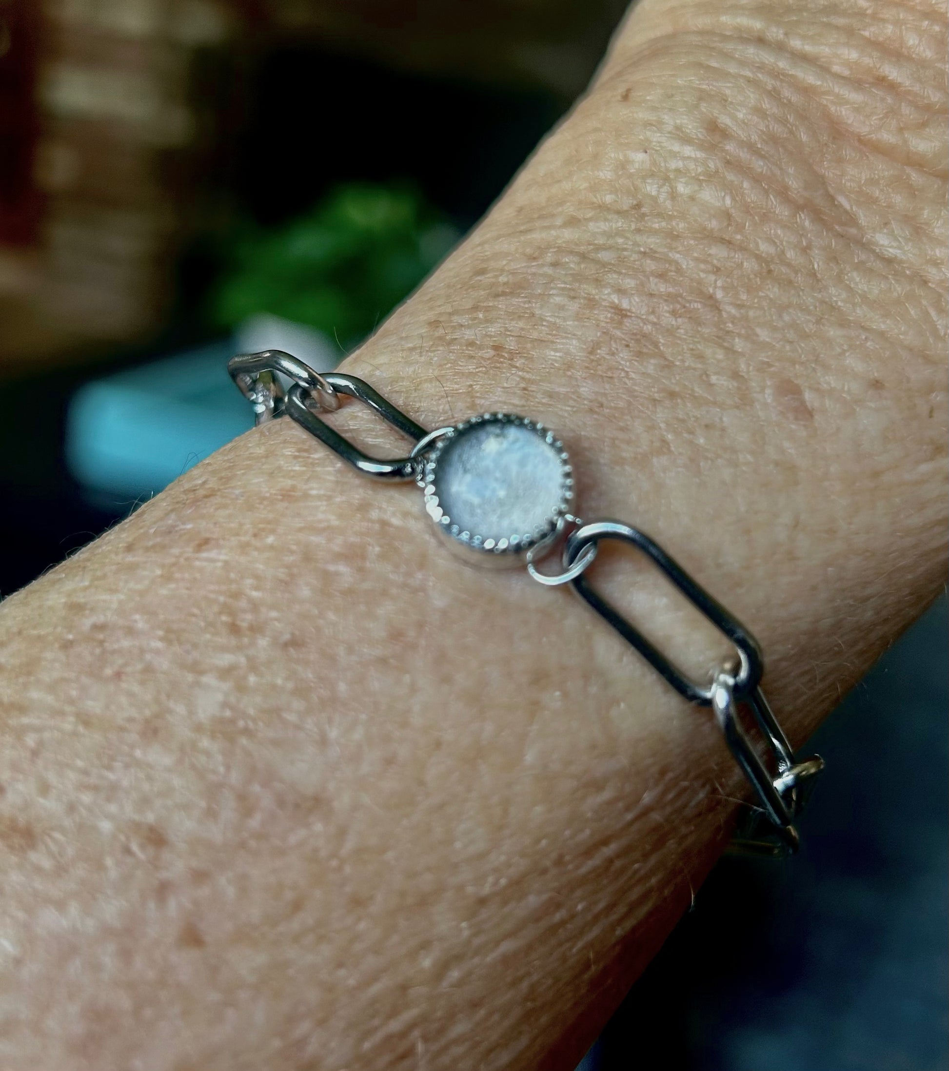 memorial ash bracelet sterling