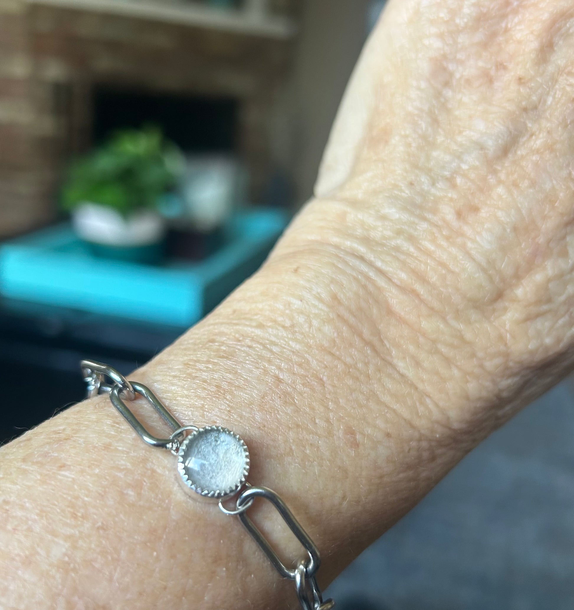 memorial ash bracelet sterling silver