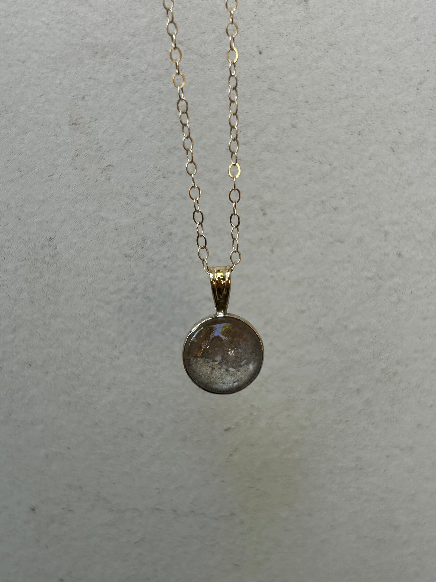 14K GOLD MEMORIAL NECKLACE