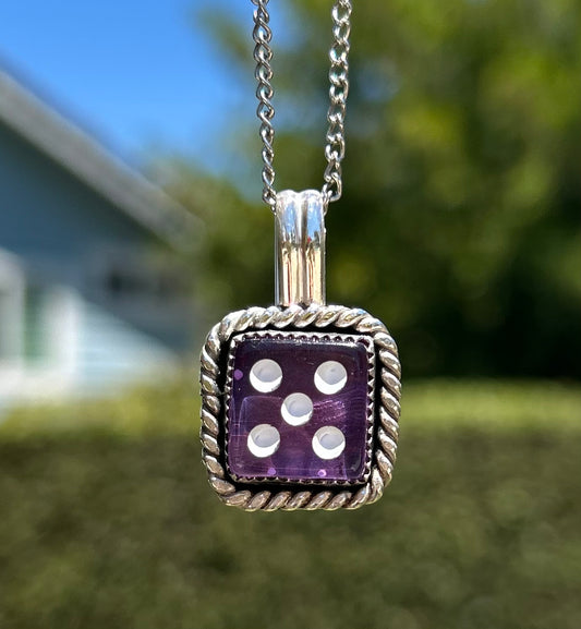 MINI DICE NECKLACE - made to order