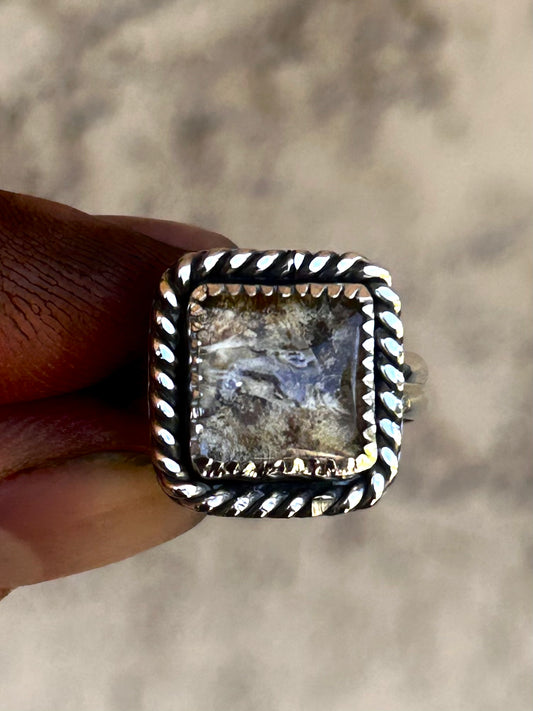 SQUARE MEMORIAL RING