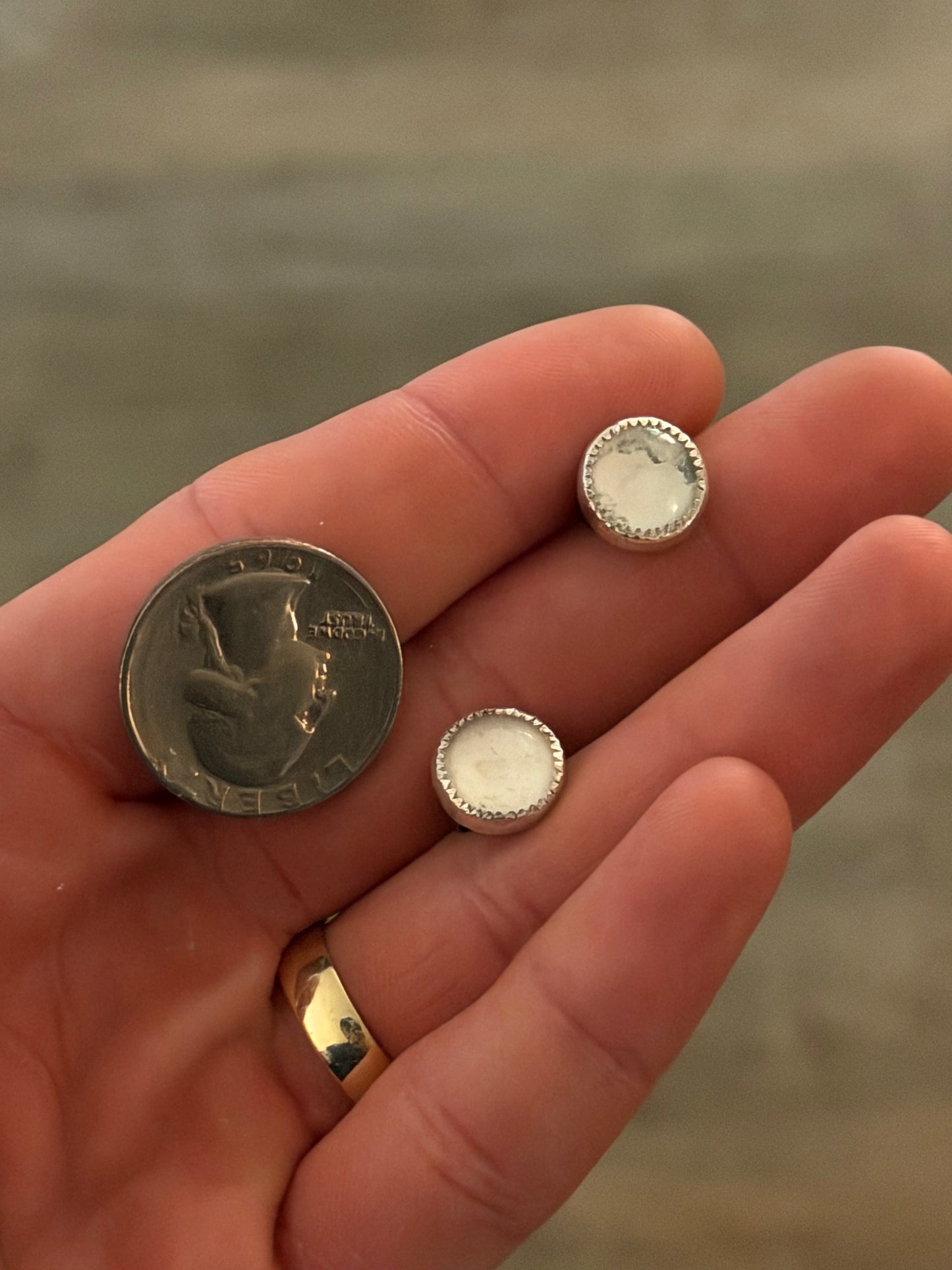MEMORIAL STUD EARRINGS