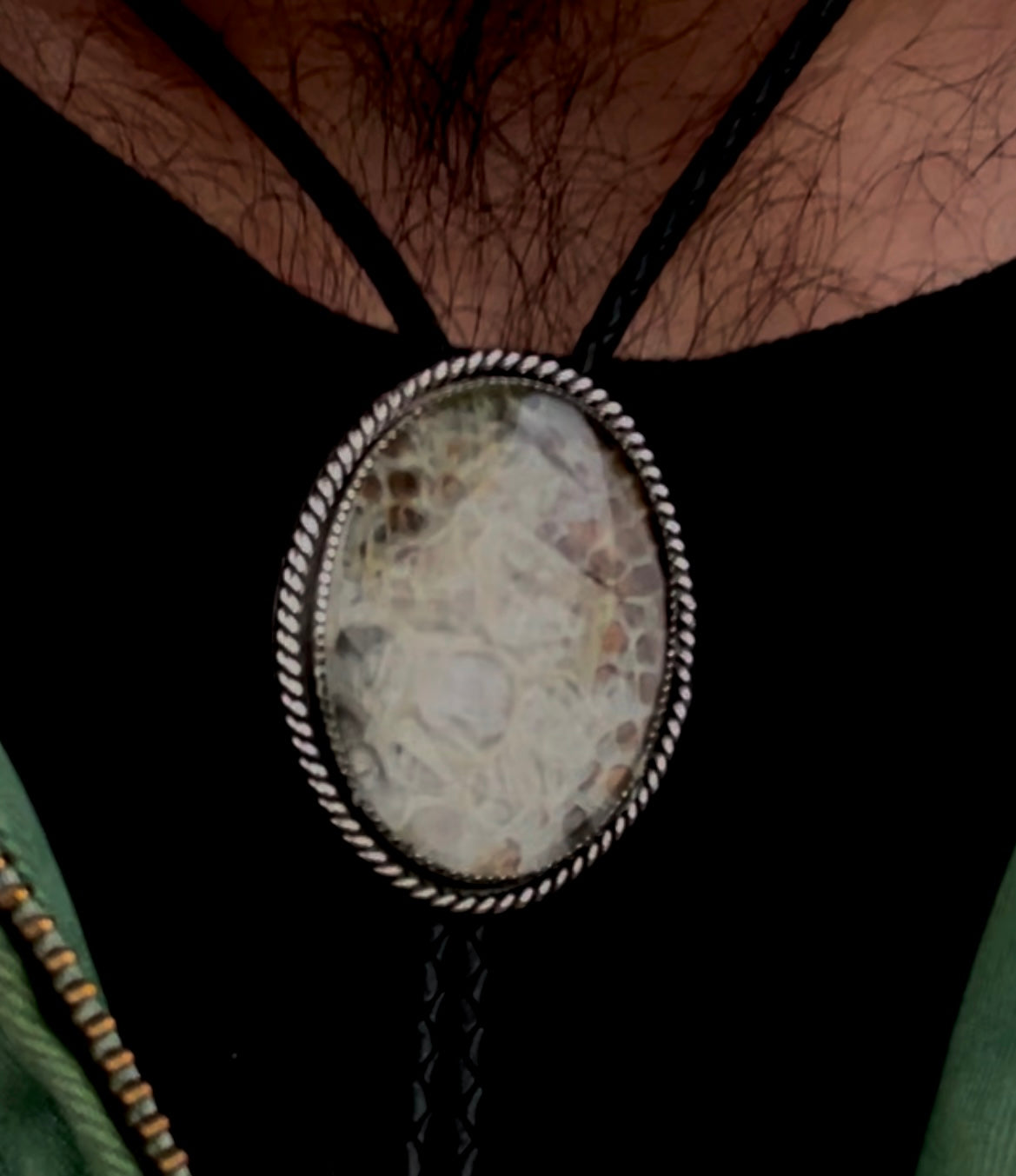 custom memorial bolo tie for ash