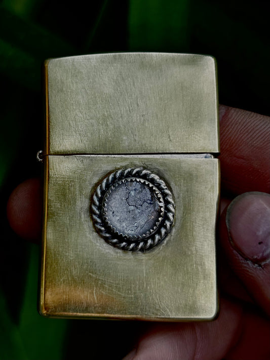 custom zippo lighter with cremated remains
