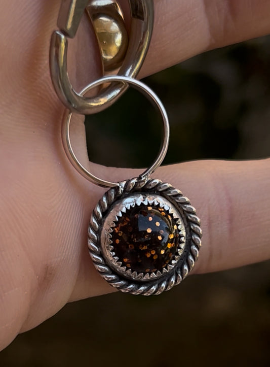 keepsake keychain with ash